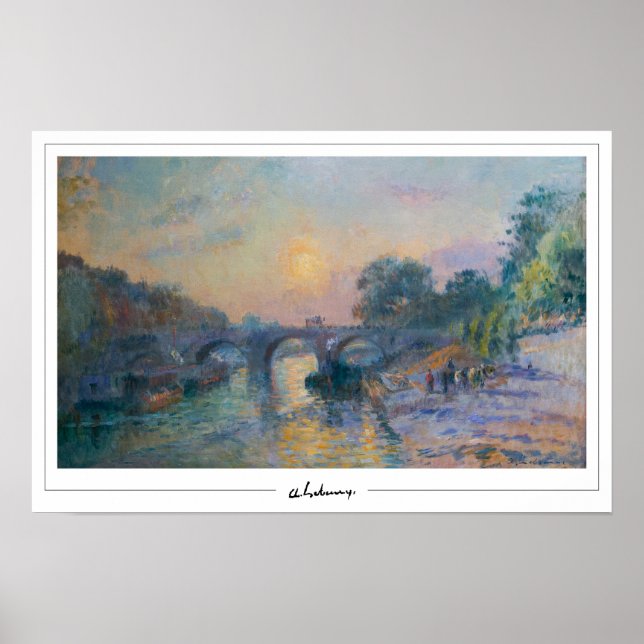 Pôster de Arte Albert Lebourg Zedign #179 (Frente)