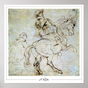 Pôster de Arte Anthony van Dyck Zedign #378