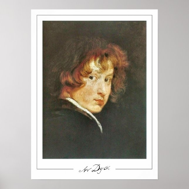 Pôster de Arte Anthony van Dyck Zedign #41 (Frente)