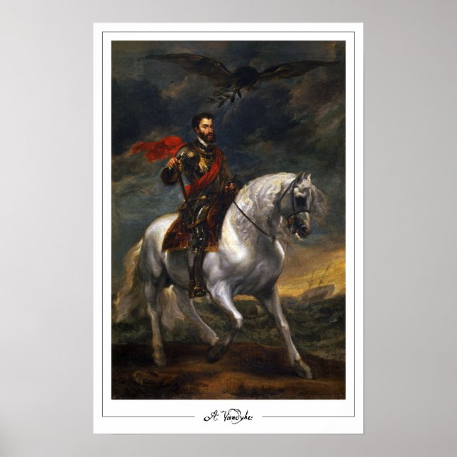 Pôster de Arte Anthony van Dyck Zedign #49 (Frente)