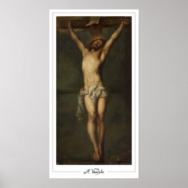 Pôster de arte Anthony van Dyck Zedign #616 (Frente)