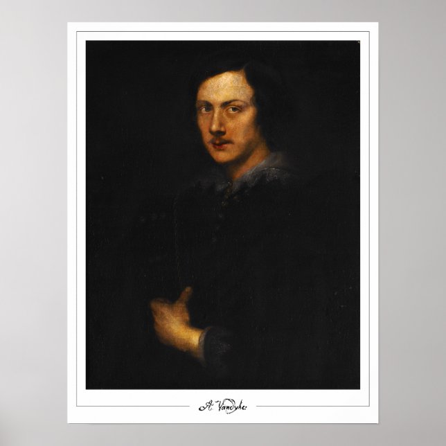 Pôster de Arte Anthony van Dyck Zedign #782 (Frente)
