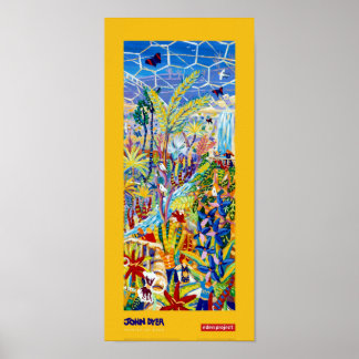 Poster de Arte: Artista em Residência para Projeto