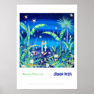 Poster de Arte: Banana Plant Love by John Dyer