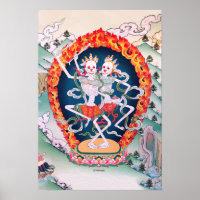 Poster de Arte Budista Tibetana