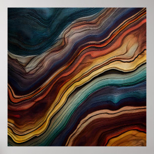 Poster de Arte Colorida da Madeira