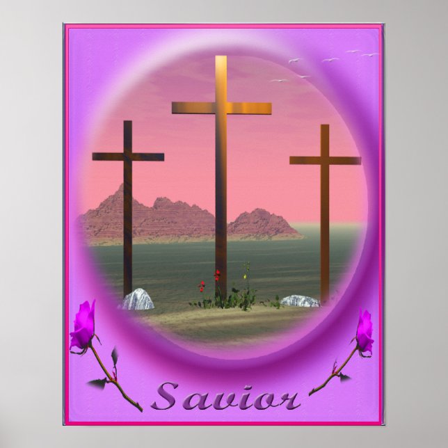 Poster de arte cristã (Frente)