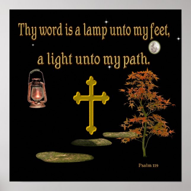 Poster de arte cristã (Frente)