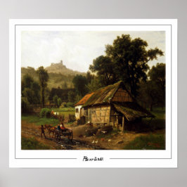 Pôster de arte de Albert Bierstadt Zedign #299
