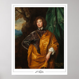 Pôster de arte de Anthony van Dyck Zedign #433