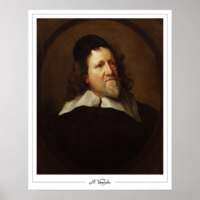 Pôster de arte de Anthony van Dyck Zedign #505 (Frente)