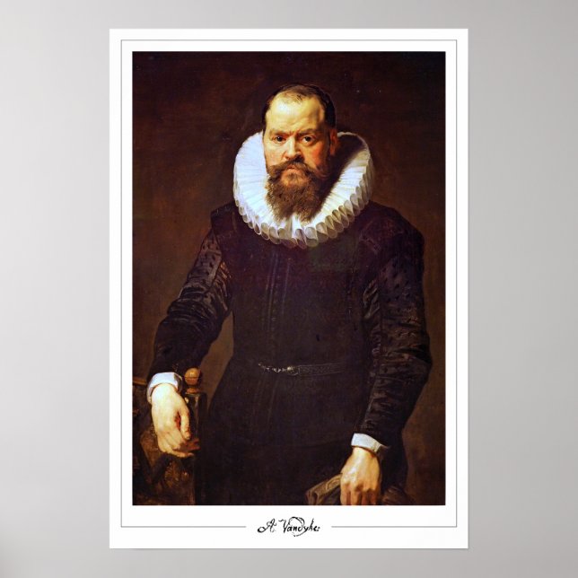 Pôster de arte de Anthony van Dyck Zedign #678 (Frente)