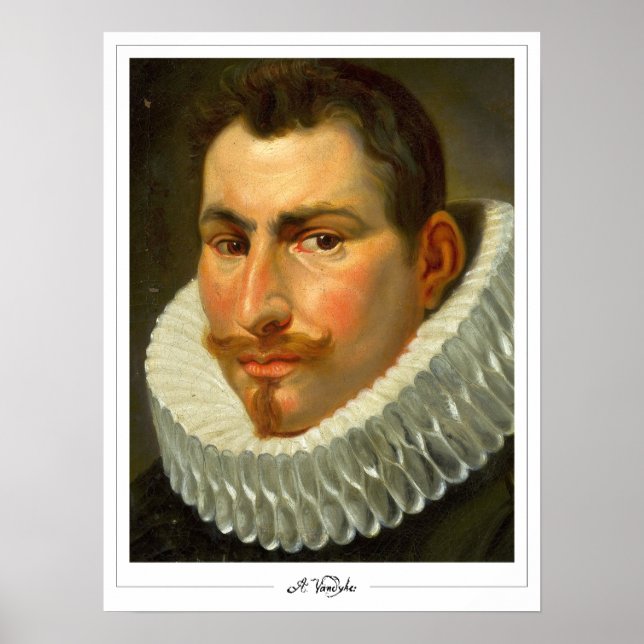 Pôster de arte de Anthony van Dyck Zedign #744 (Frente)