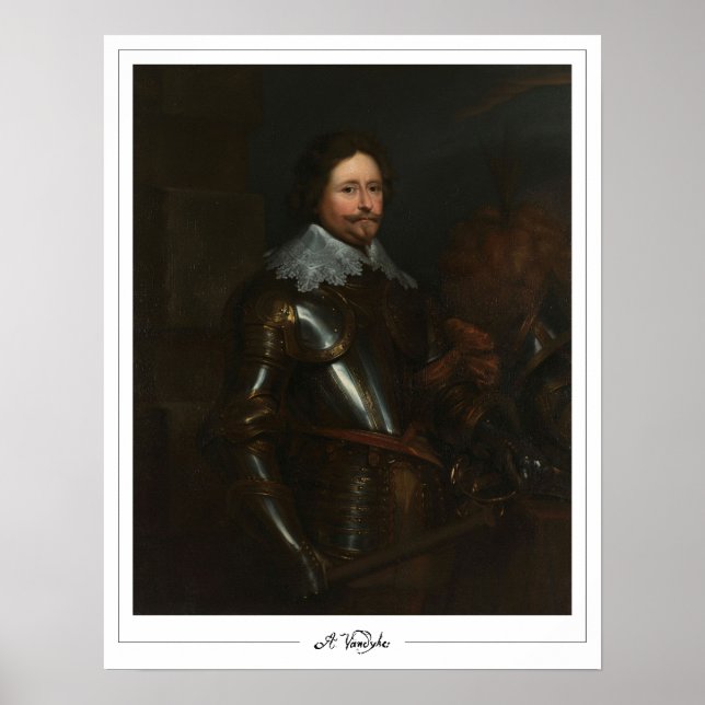 Pôster de arte de Anthony van Dyck Zedign #798 (Frente)