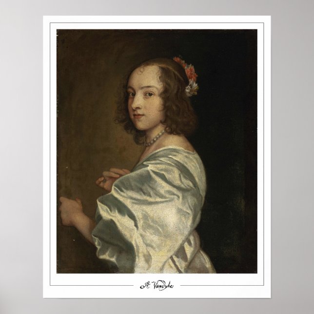 Pôster de arte de Anthony van Dyck Zedign #834 (Frente)