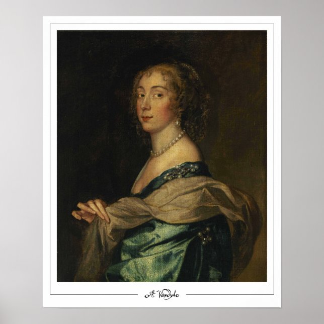Pôster de arte de Anthony van Dyck Zedign #847 (Frente)