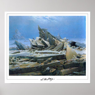 Pôster de arte de Caspar David Friedrich Zedign #2