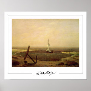 Poster de Arte de Caspar David Friedrich Zedign n