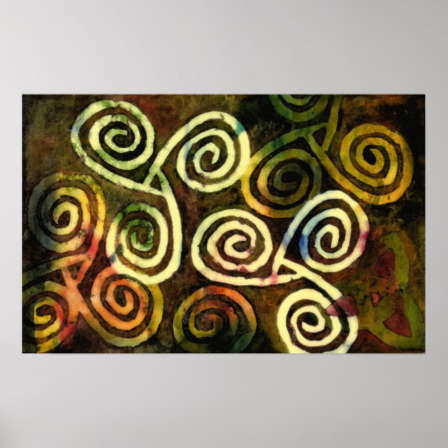 Poster de Arte de Caverna NeoLita (Frente)