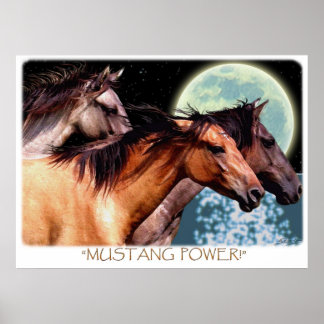 Poster de Arte de Fantasia de Mustang em Espanha