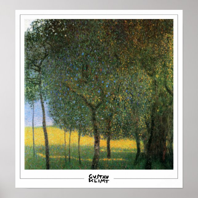 Pôster de Arte de Gustav Klimt Zedign #244 (Frente)
