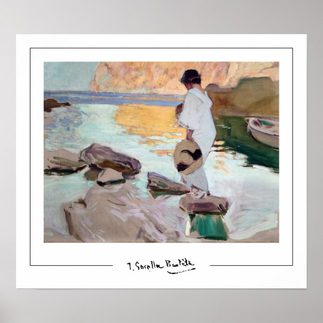 Pôster de arte de Joaquín Sorolla Zedign #364 (Frente)
