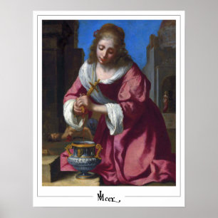 Pôster de arte de Johannes Vermeer Zedign #8