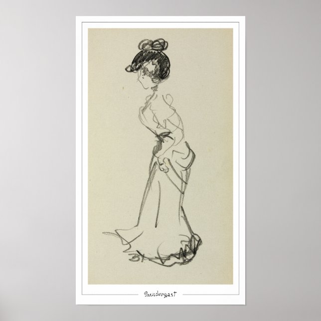 Pôster de arte de Maurice Prendergast Zedign #571 (Frente)