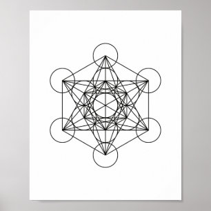 Poster de Arte de Muro de Geometria Sagrada de Met