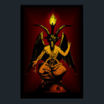 POSTER de Arte de Parede 24x36 de Cabra Satânica B<br><div class="desc">Em 1854, o ocultista francês Eliphas Levi publicou seu famoso livro sobre a doutrina e ritual da magia transcendental. A frontispício incluiu uma gravação do deus chifre que ele chamou de "Baphomet" e "O Caprô de Mendes". A imagem horrorizou muitos e inspirou outros no que foi chamado de relançamento oculto...</div>