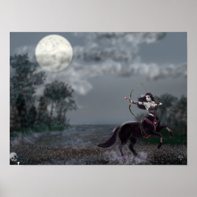 Pôster de Arte de Parede Cavaleiro de Fantasia Som (Frente)