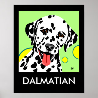 Poster de Arte de Raça Dalmática