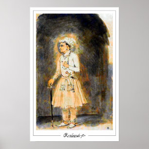 Poster de Arte de Rembrandt van Rijn Zedign #39