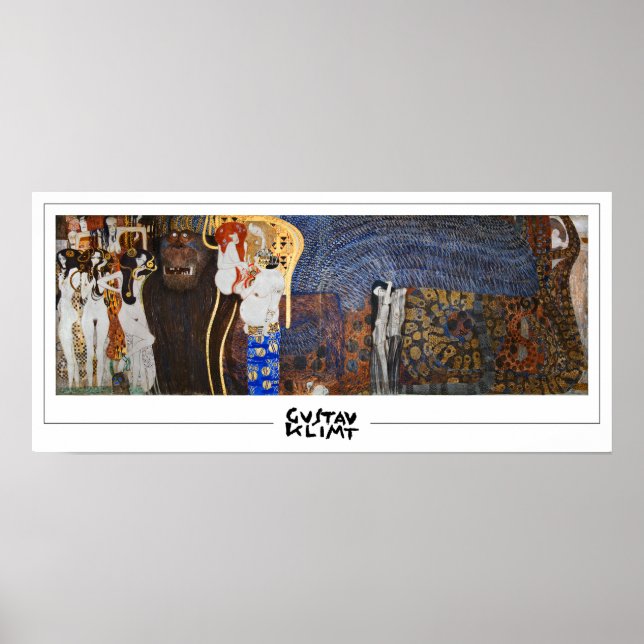 Pôster de Arte de Zedign de Gustav Klimt #361 (Frente)