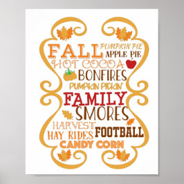 Poster de Arte do Metrô de Queda