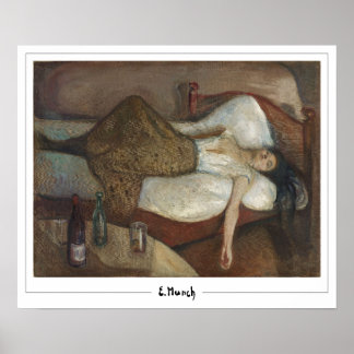 Pôster de Arte Edvard Munch Zedign #340-3