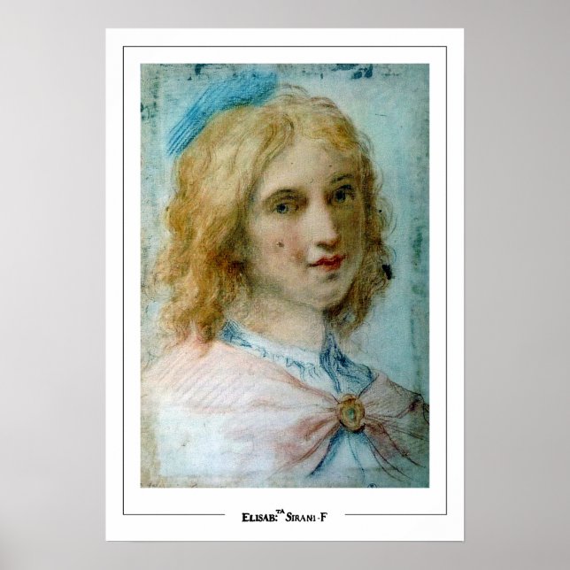 Pôster de Arte Elisabetta Sirani Zedign #12 (Frente)