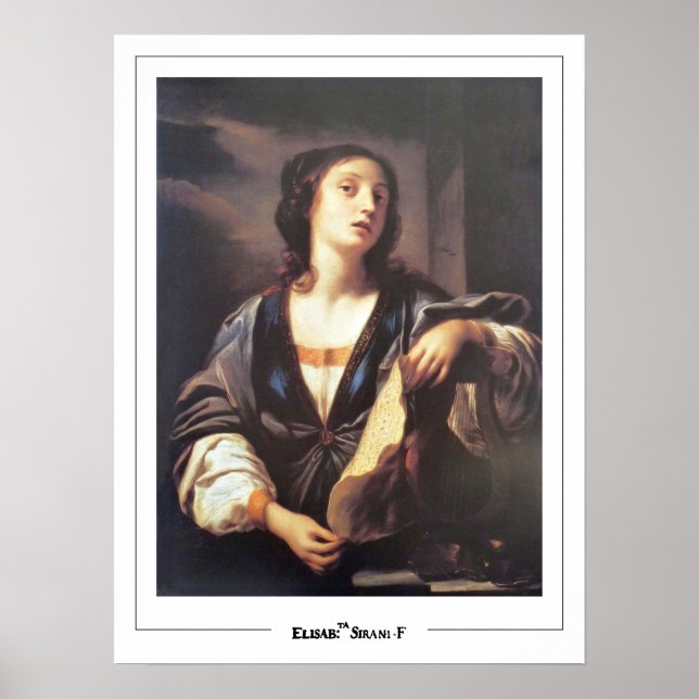 Pôster de Arte Elisabetta Sirani Zedign #6 (Frente)
