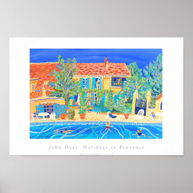 Poster de Arte: Férias na Provença, Rasteau (Frente)