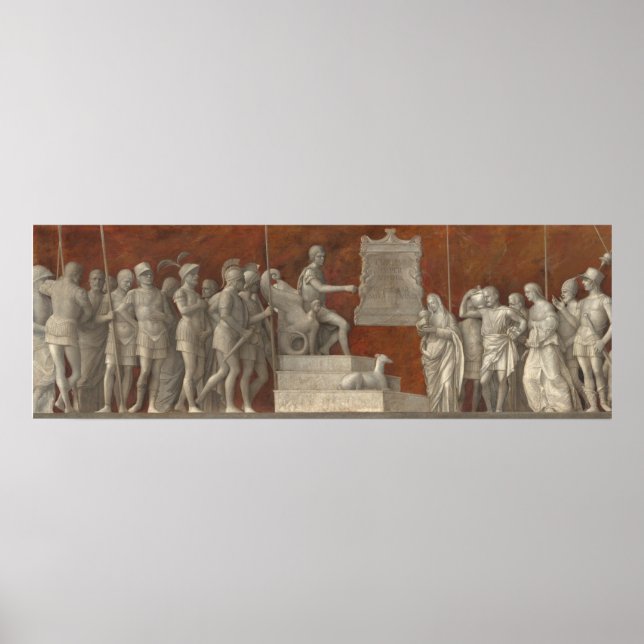 Pôster de Arte Fina Publius Scipio (Esquerda) G. B (Frente)