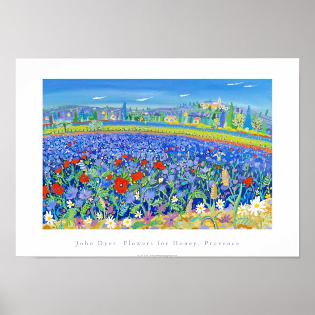 Poster de Arte: Flores para Mel, Provença. Cairann (Frente)