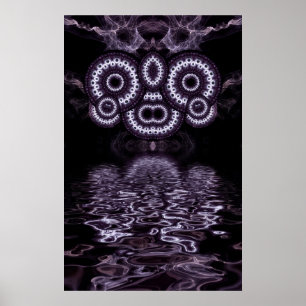 Poster de Arte Fractal Ramiana