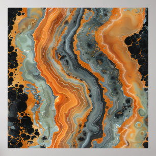 Poster de Arte Geode