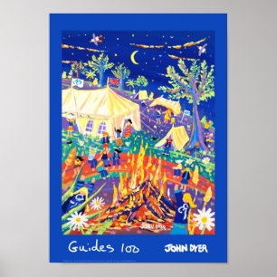 Poster de Arte: Guias 100 Anos de Diversão!