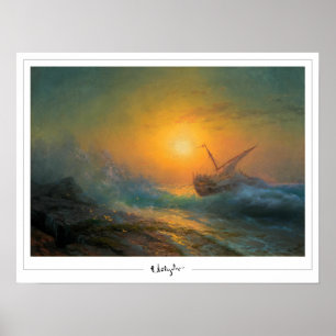 Pôster de arte Ivan Aivazovsky Zedign #363