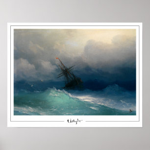 Pôster de arte Ivan Aivazovsky Zedign #405