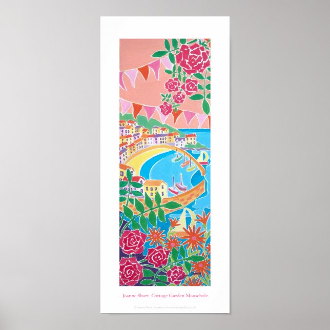 Poster de Arte: Jardim de Algodão, Bocal, Cornualh (Frente)