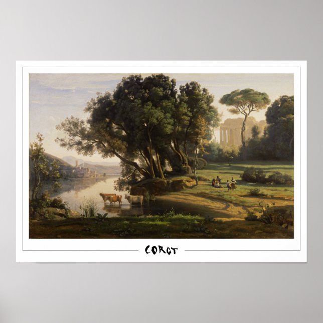 Poster de Arte Jean-Baptiste-Camille Corot #89 (Frente)