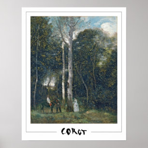 Poster de Arte Jean-Baptiste-Camille Corot Zedign