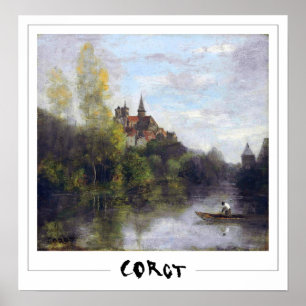 Poster de Arte Jean-Baptiste-Camille Corot Zedign